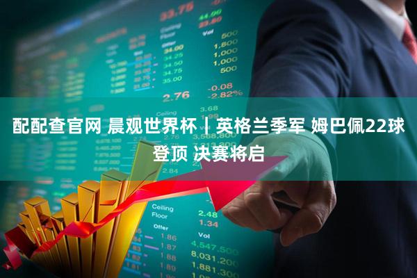 配配查官网 晨观世界杯｜英格兰季军 姆巴佩22球登顶 决赛将启